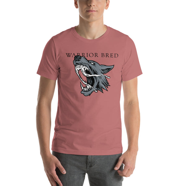 Short-Sleeve Unisex Warrior Bred Wolf T-Shirt (light colors)