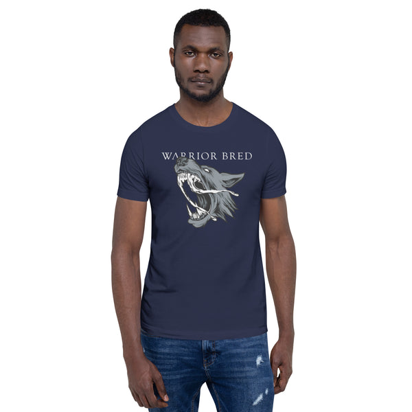 Short-Sleeve Unisex Warrior Bred Wolf T-Shirt (dark colors)
