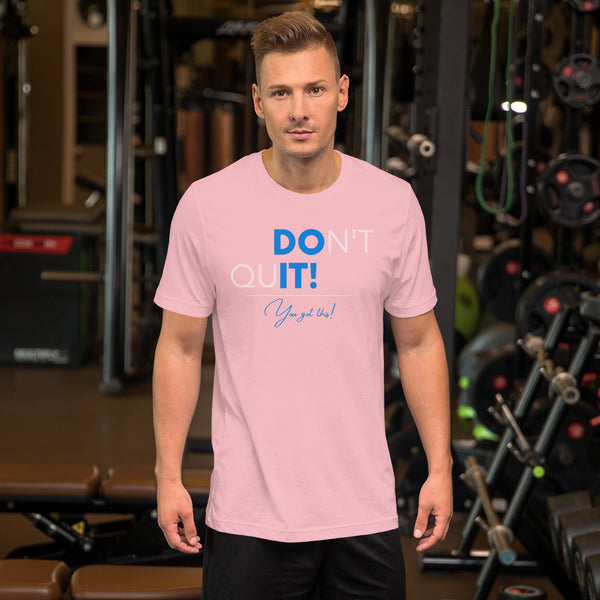 Short-Sleeve Unisex DO IT! T-Shirt (Breast Cancer Awareness edition)